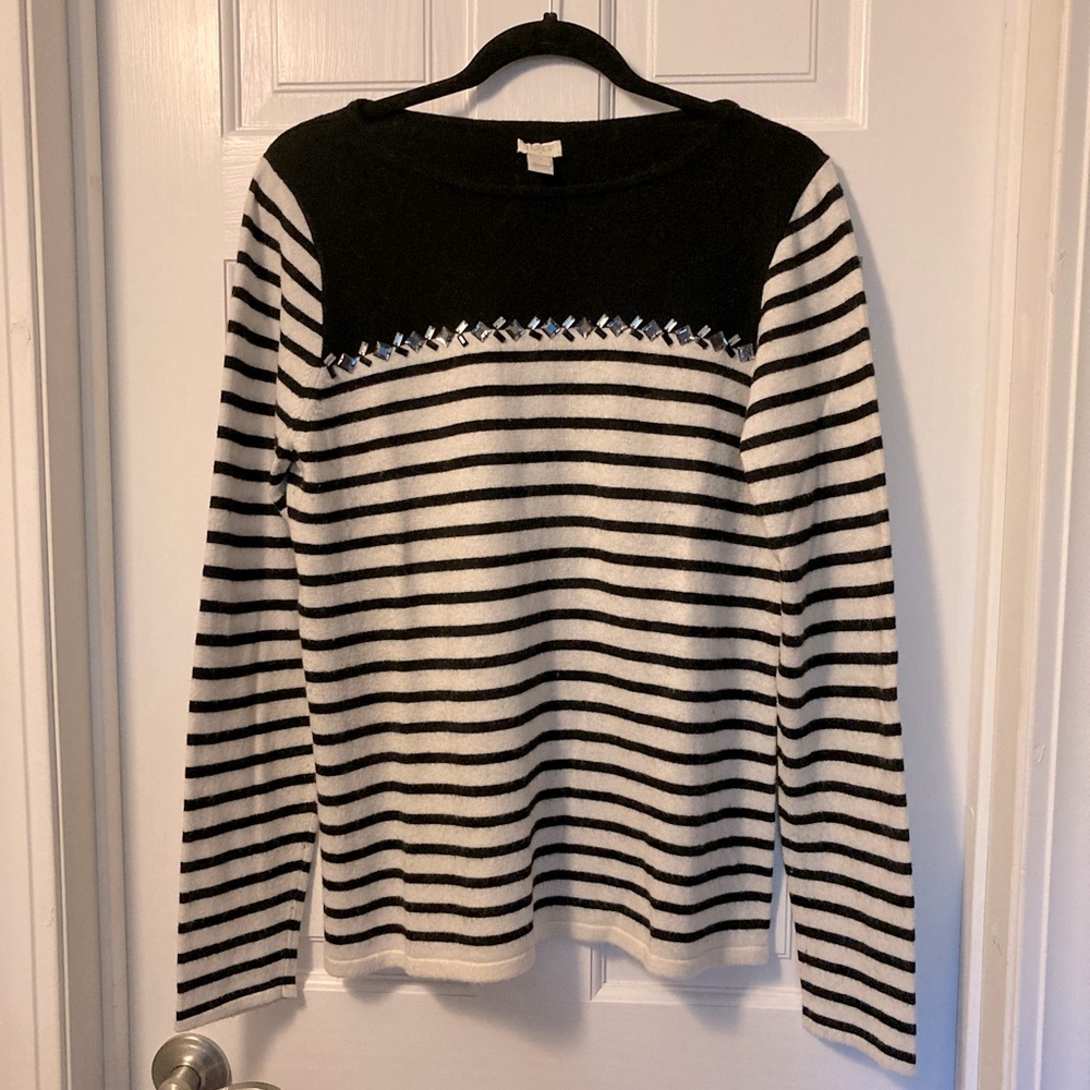 J crew wool blend sweater size XL